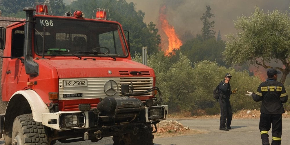 Σε εξέλιξη νέα πυρκαγιά στις Φέρες Αλεξανδρούπολης